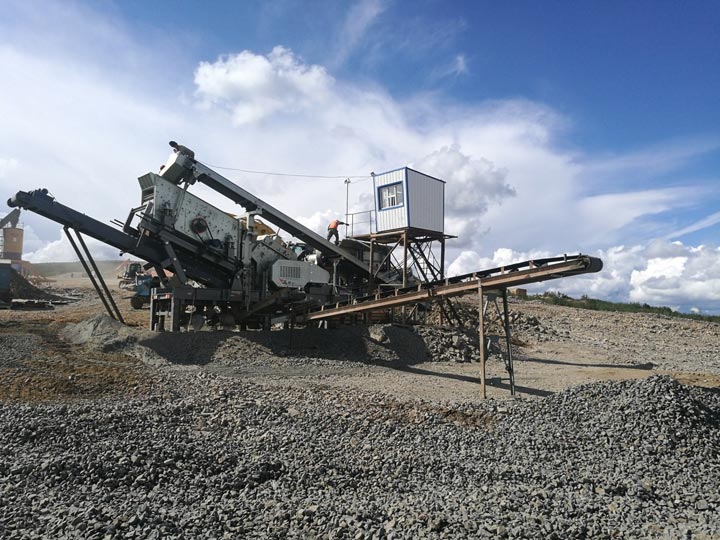 50TPH Hard Aggregate Crushing Plant